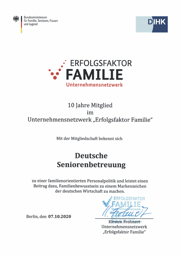 Erfolgsfaktor Familie