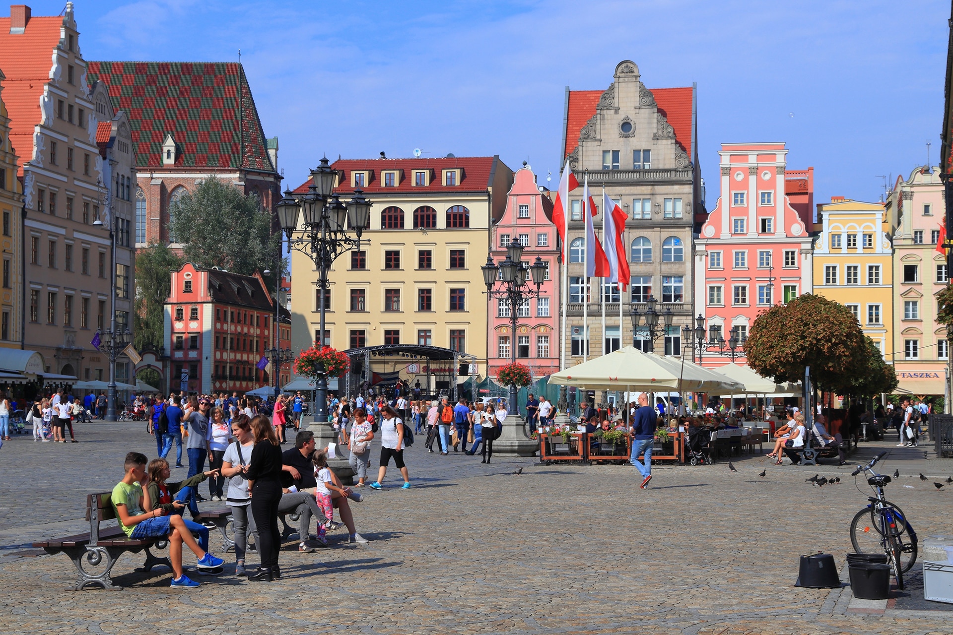 Marktplatz in Polen